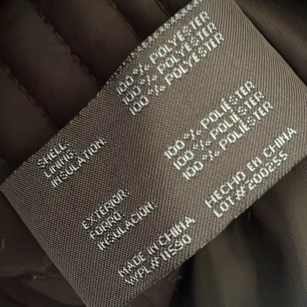 Weatherproof Textured Black Jacket Size S Zippers and Snaps - Picture 6 of 6